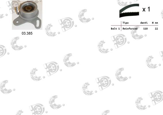 Autokit 04.5294 - Timing Belt Set autospares.lv