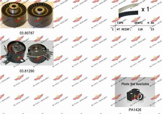 Autokit 04.5264PA - Water Pump & Timing Belt Set autospares.lv