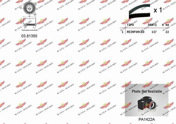 Autokit 04.5284PA - Water Pump & Timing Belt Set autospares.lv