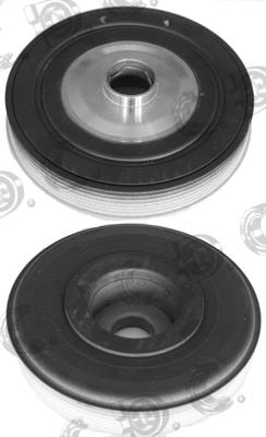 Autokit 03.90091 - Belt Pulley, crankshaft autospares.lv