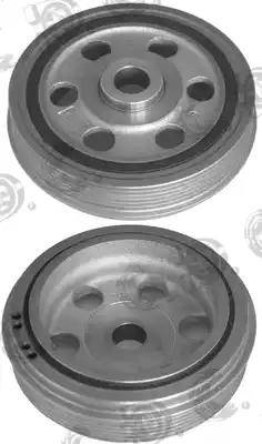 Technox TC22820 - Belt Pulley, crankshaft autospares.lv