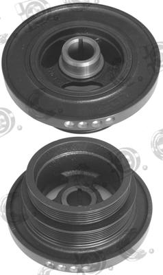 Autokit 03.90030 - Belt Pulley, crankshaft autospares.lv