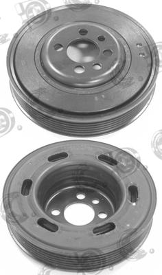 Autokit 03.90236 - Belt Pulley, crankshaft autospares.lv