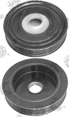 Autokit 03.90223 - Belt Pulley, crankshaft autospares.lv