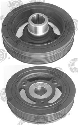 Autokit 03.90270 - Belt Pulley, crankshaft autospares.lv