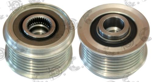 Autokit 03.81997 - Pulley, alternator, freewheel clutch autospares.lv