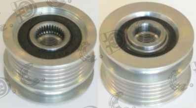 Autokit 03.81458 - Pulley, alternator, freewheel clutch autospares.lv