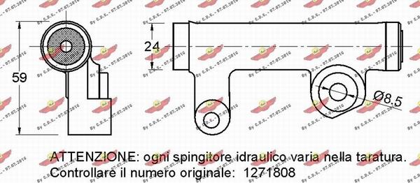 Autokit 03.81593 - Vibration Damper, timing belt autospares.lv