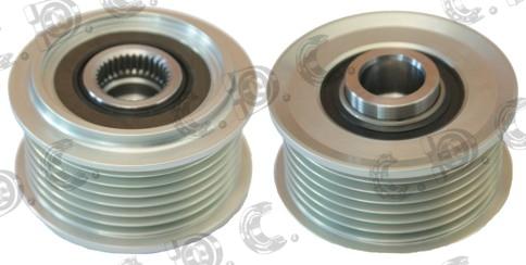 Autokit 03.81681 - Pulley, alternator, freewheel clutch autospares.lv