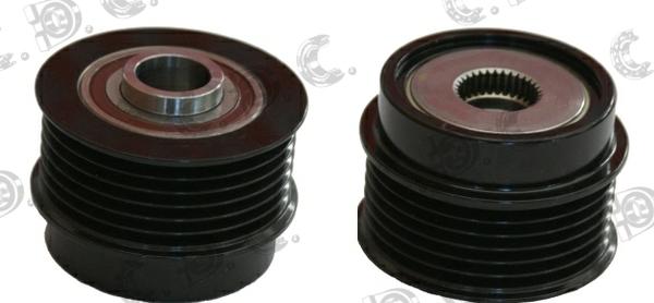 Autokit 03.81852 - Pulley, alternator, freewheel clutch autospares.lv