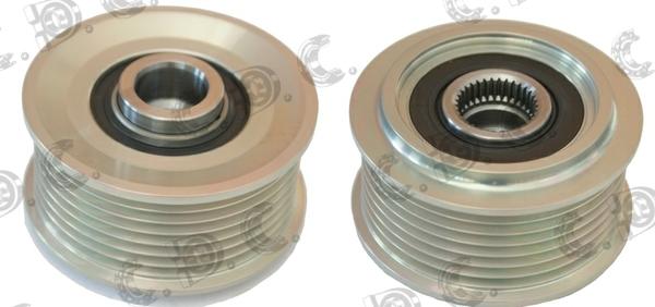 Autokit 03.81809 - Pulley, alternator, freewheel clutch autospares.lv