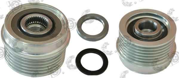 Autokit 03.81803 - Pulley, alternator, freewheel clutch autospares.lv