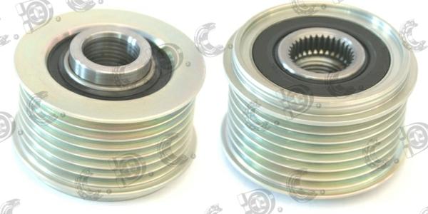 Autokit 03.81876 - Pulley, alternator, freewheel clutch autospares.lv