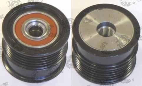 Autokit 03.81266 - Pulley, alternator, freewheel clutch autospares.lv