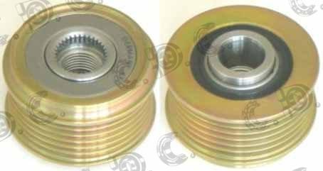 Autokit 03.81221 - Pulley, alternator, freewheel clutch autospares.lv