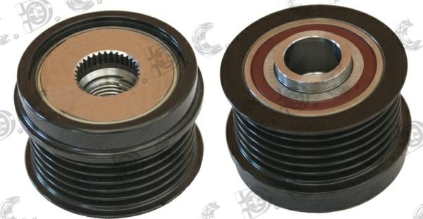 Autokit 03.81764 - Pulley, alternator, freewheel clutch autospares.lv