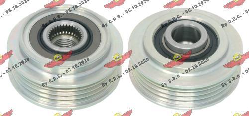 Autokit 03.82187 - Pulley, alternator, freewheel clutch autospares.lv