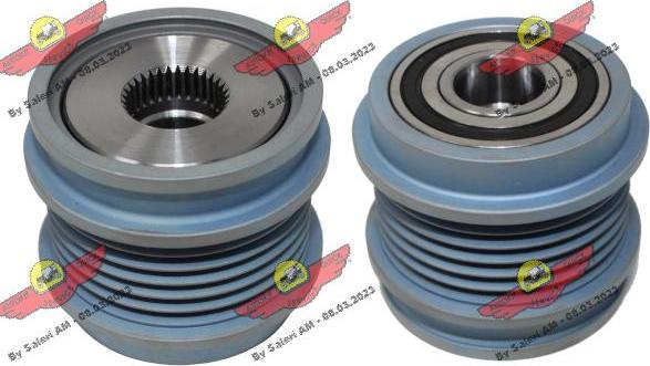 Autokit 03.82250 - Pulley, alternator, freewheel clutch autospares.lv