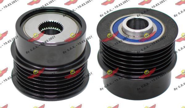 Autokit 03.82216 - Pulley, alternator, freewheel clutch autospares.lv