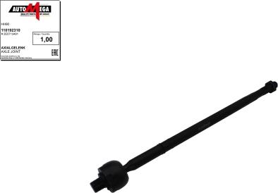 Automega 110192310 - Inner Tie Rod, Axle Joint autospares.lv