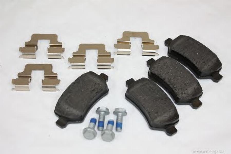 Automega 1116050995 - Brake Pad Set, disc brake autospares.lv