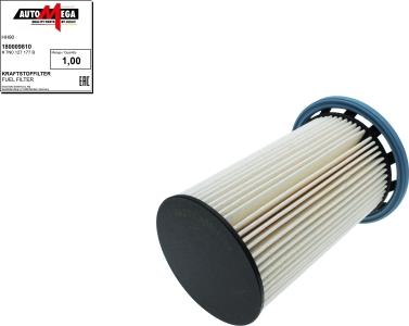 Automega 180009810 - Fuel filter autospares.lv