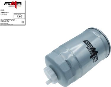 Automega 180000110 - Fuel filter autospares.lv