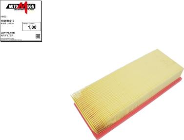 Automega 180018210 - Air Filter, engine autospares.lv