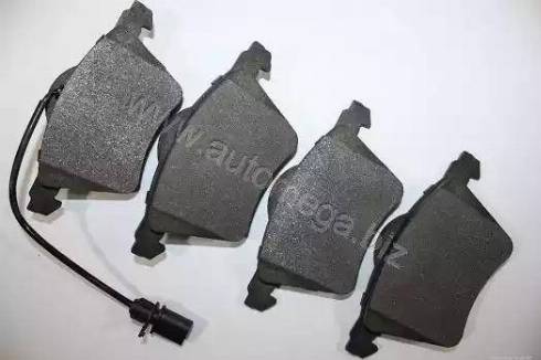 Automega 120044110 - Brake Pad Set, disc brake autospares.lv