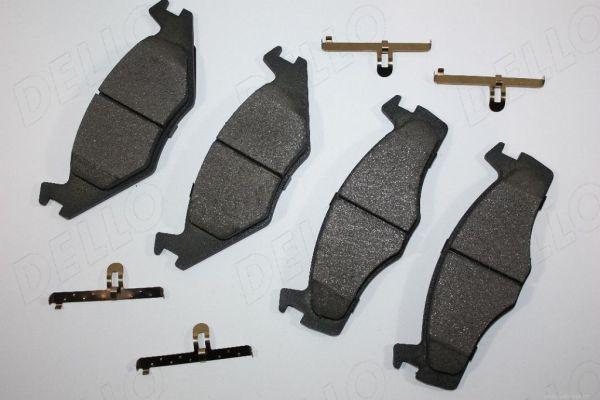 Automega 120041410 - Brake Pad Set, disc brake autospares.lv