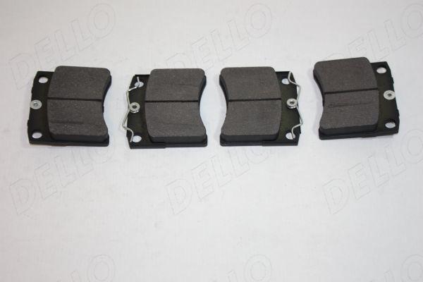 Automega 120043110 - Brake Pad Set, disc brake autospares.lv