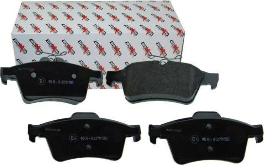 Automega 120072210 - Brake Pad Set, disc brake autospares.lv