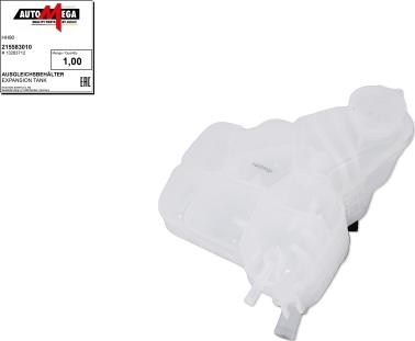 Automega 215583010 - Expansion Tank, coolant autospares.lv