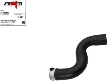 Automega 274758910 - Charger Intake Air Hose autospares.lv