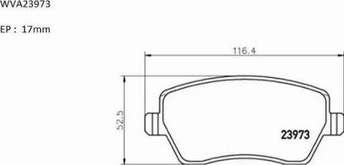 Automotor France ABP3332 - Brake Pad Set, disc brake autospares.lv