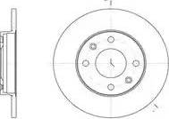 Automotor France ADC4205 - Brake Disc autospares.lv