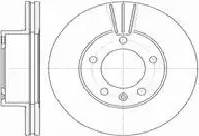 Automotor France ADC5023 - Brake Disc autospares.lv