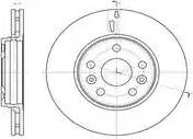 Automotor France ADC0591 - Brake Disc autospares.lv