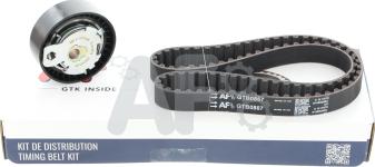 Automotor France GTK1013 - Timing Belt Set autospares.lv