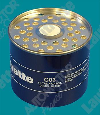 Automotor France LATG03 - Fuel filter autospares.lv