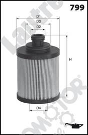 Automotor France LATI37 - Oil Filter autospares.lv