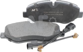 Automotor France PBP9978 - Brake Pad Set, disc brake autospares.lv