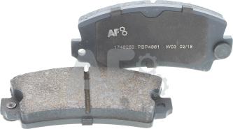 Automotor France PBP4861 - Brake Pad Set, disc brake autospares.lv