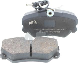 Automotor France PBP5095 - Brake Pad Set, disc brake autospares.lv