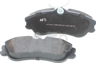 Automotor France PBP0050 - Brake Pad Set, disc brake autospares.lv