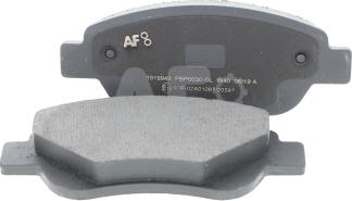 Automotor France PBP0030 - Brake Pad Set, disc brake autospares.lv