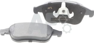 Automotor France PBP0038 - Brake Pad Set, disc brake autospares.lv