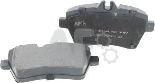 Automotor France PBP0037 - Brake Pad Set, disc brake autospares.lv