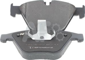 Automotor France PBP0109 - Brake Pad Set, disc brake autospares.lv