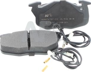 Automotor France PBP1502 - Brake Pad Set, disc brake autospares.lv